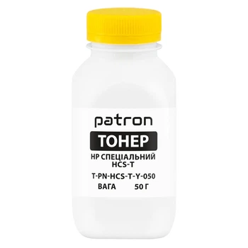 Тонер HP HCS-T, 50 г, yellow Patron (PN-HCS-T-Y-050)