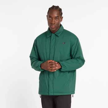 Чоловіча зелена куртка New Balance Coaches Jacket 46 (S) (MJ43504NWG)
