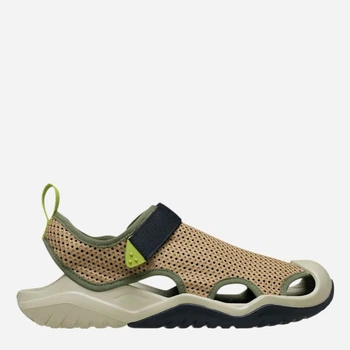 Мужские сандалии Crocs Swiftwater Mesh Deck 211095-2EY 39-40 (M7) Бежевые (198445152771)