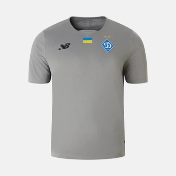 Чоловіча сіра футболка New Balance FCDK 50 (L) (MT230368THD)