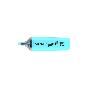 Маркер Stanger текстовый, 1-5мм, пастель, бирюзовый 10 шт (MARKER-TXT-STPASTT10)
