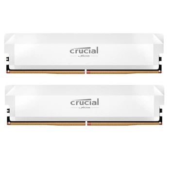 Модуль памяти для компьютера DDR5 64GB (2x32GB) 6400 MHz Pro Overclocking White Micron (CP2K32G64C40U5W)