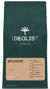 Кофе в зернах&nbsp;IDEALIST COFFEE & CO. Бразилия Эспрессо 250 г (4820241120086)