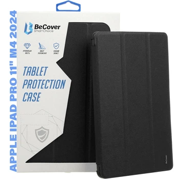 Чехол для планшета BeCover Smart Case Apple iPad Pro 11" M4 2024 Black