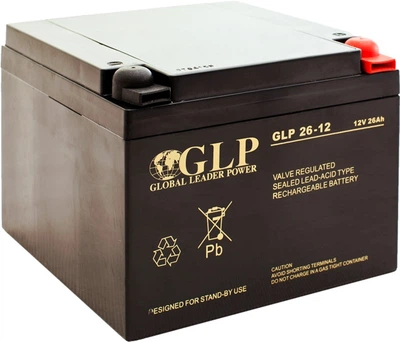 Акумуляторна батарея GLP VRLA M5 GLP 26-12 12 V 26 Ah (5901885207018)