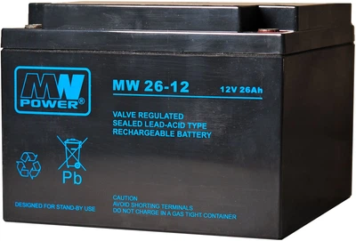 Акумуляторна батарея MW Power VRLA M5 MW 26-12 12 V 26 Ah (5901885207315)