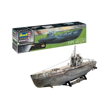 Сборная модель Revell Немецкая подлодка типа VII C/41, уровень 5, 172 (RVL-05163)