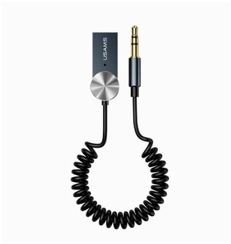 Bluetooth ресивер USAMS SJ464 для автомобіля чорним протиударний