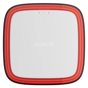 Бездротовий пожежний сповіщувач Ajax EN54 FireProtect (VAD) живлення 4хCR123A Білий