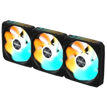 Вентилятор Gigabyte EZ Chain RVS Fan 120 3-Pack ARGB, 2200 об/мин, FDB, 63,1 CFM(DL_CBF3F06A5F27)