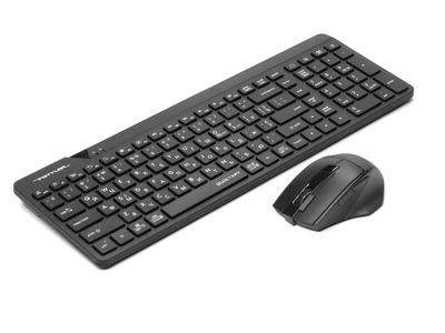 Бездротовий комплект A4Tech Fstyler FG2400 Air2 з функцією Air Mouse Чорний