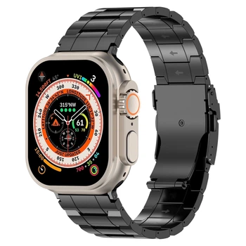 Ремінець ArmorStandart Metal для Apple Watch 49/46/45/44/42 (Series 1-3) Black (ARM88951)