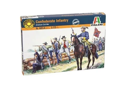 Фігури 1:72 піхота конфедерації Confederate Infantry Italeri 6014