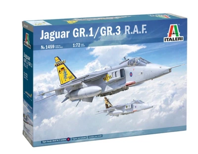 Збірна модель літака 1:72 Jaguar GR.1 / GR.3 R.A.F. Italeri 1459