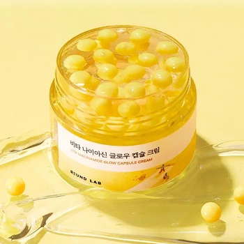 Осветляющий капсульный крем ROUND LAB Vita Niacinamide Glow Capsule Cream 50 мл