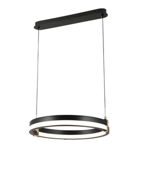 Подвесная LED-люстра VALESO G 2919/500D 108W, с пультом 2.4G с затемнением Черный+Золото