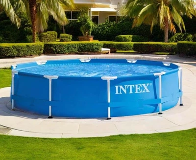 Бассейн каркасный Intex 28200 NP круглый от 6-ти лет 4485 л 305х76 см (i7-42516)