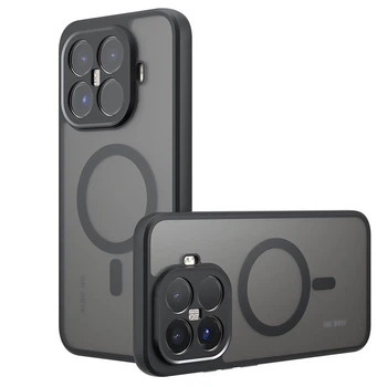 Матовий чохол Magsafe TPU+PC для Xiaomi 15T Pro, Black