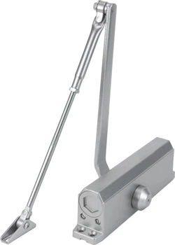 Доводчик дверей Haushalt 80 - 130 кг (605_Silver)