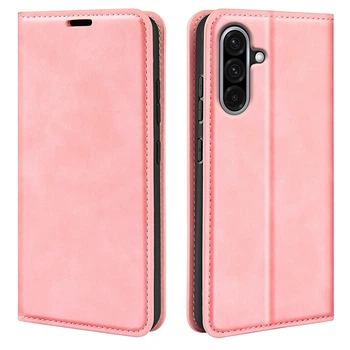 Чехол Taba Retro-Skin для Samsung Galaxy A36 / A366 книжка кожа PU с визитницей розовый