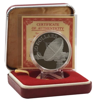 Монета Сингапур 10 долларов 1980 Proof Технические данные