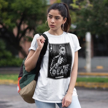 Футболка The Walking Dead (I Want You All Dead wht) L білий