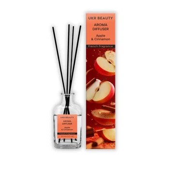 Аромадиффузор UKR BEAUTY Apple & Cinnamon (Яблоко и корица), 100 мл