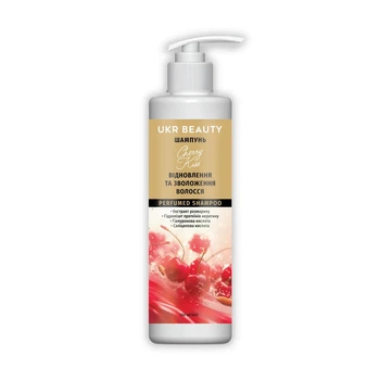 Шампунь для волос UKR BEAUTY Cherry Kiss (Вишневый поцелуй) 500 мл