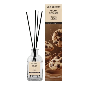 Аромадиффузор UKR BEAUTY Cookie & Latte (Печево и латте), 100 мл