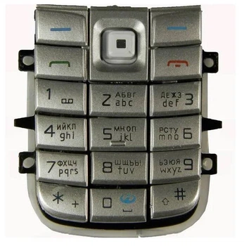 Клавиатура для телефона (для кнопочного телефона) для телефона High Copy Nokia 6020 (silver)