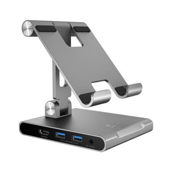 Порт-репликатор J5create Dock-Station Ipad USB-C 8-in-1 (HDMI/PD/картридер/USB-A/USB-C/Audio) (JTS224-N) J5create JTS224-N 926444