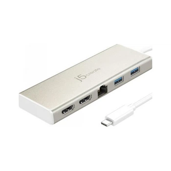 Порт-репликатор J5create Dock-Station USB-C 6-in-1 (HDMI/PD/USB-A/USB-C/LAN) (JCD381-N) J5create JCD381-N 926456
