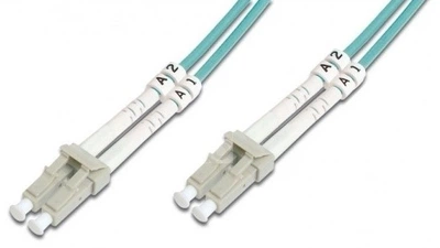 Патч-корд волоконно-оптический LC/UPC-LC/UPC, 50/125, MM, OM3, duplex, 10м Digitus (teh0018382)