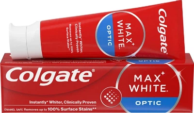 Зубна паста Colgate MAX White Optic 75 мл відбілююча