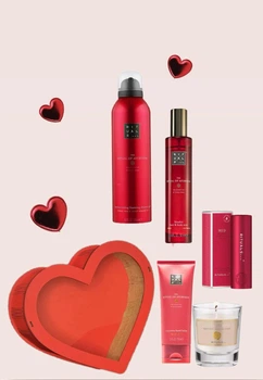 Подарунковий набір Rituals “Red Love” (The Ritual of Ayurveda) до дня Святого Валентина
