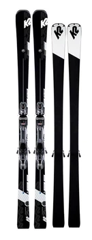 Лижі гірські (комплект) K2 SUPER CHARGER+MXCELL 12 TCX QKCLK 175см Black/white (10D0001.152.1+10D1009.152.1)