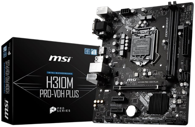 Материнська плата MSI H310M Pro-VDH Plus LGA 1151v2 (H310M PRO-VDH PLUS) Б/В