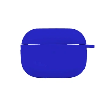 Чехол Silicone Case с карабином для AirpodsPro Shiny Blue