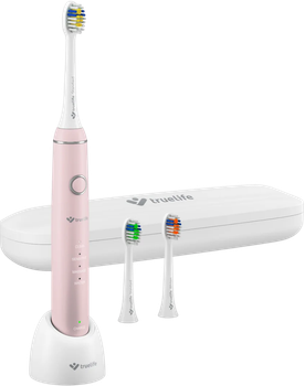 Електрична зубна щітка Truelife SonicBush Рожева + Brush Head + TC (TLSBCP)