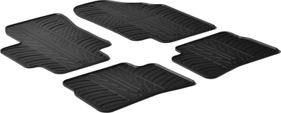 Гумові килимки Gledring для Hyundai Accent (mkIII) / Kia Rio (mkII) 2005-2011 (GR 0191)