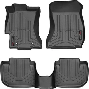 Килимки Weathertech Black для Subaru Impreza (mkIV) 2011-2016 / XV (mkI) 2012-2017 / Levorg (mkI) 2014-2020 (WT 444391-444392)