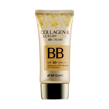 ВВ крем с коллагеном и золотом 3W CLINIC Collagen & Luxury Gold BB Cream