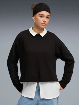 Світшот жіночий Puma Her Relaxed Crew Tr 69188501 S Black (4069162373717)