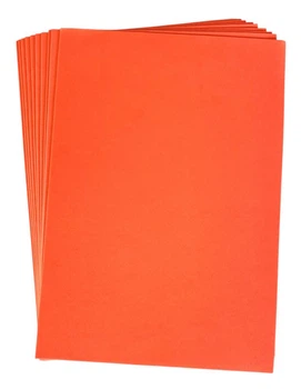 Фоамиран 20 х 30см, 1,5мм, 10 листов, Коралловый Josef Otten (15A4-7010)