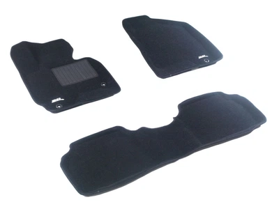 Двошарові килимки Sotra 3D Classic 8mm Black для Hyundai ix35 2010-2014 (3D LHY0330-LP-BL)