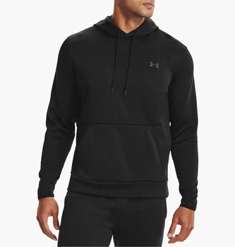 Кофта мужская Under Armour Sweatshirt À Capuche Fleece Hd Black M Чорний 1357087-001