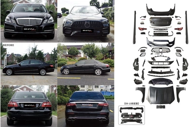 Комплект рестайлінгу в W213 E63 AMG 2024 для Mercedes E-сlass W212 2009-2016 рр