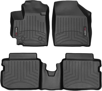 Килимки Weathertech Black для Suzuki Celerio (mkI) 2014→ (WT 4413891-4413892)