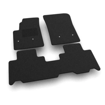 Двошарові килимки Sotra Classic 7mm Black для Maxus Euniq 5 (mkI)(7 місць)(1-2 ряд) 2019-2023 (ST 09794-CL-Black)