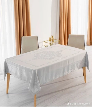 Скатерть водоотталкивающая 160х220 см Tropichome